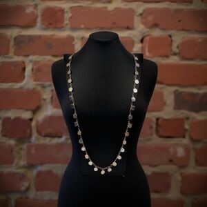Kathy Kamei ‘Be a Light’ Long Necklace Handmade in Bali, 925 Sterling Silver 42”